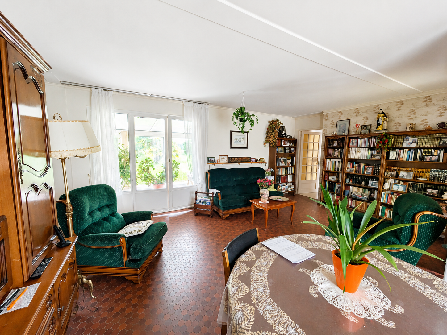 A VENDRE ALLONNES - MAISON PLAIN PIED 3 CHAMBRES GARAGE JARD